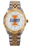 Illinois Fighting Illini Mens Executive Stainless Steel Watch