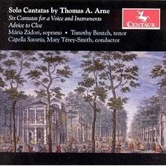 Arne: Solo Cantatas