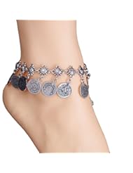 Jewelry: Lace Living Bohemian Gypsy Vintage Coin Ankle Bracelet - China
