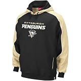 Reebok Pittsburgh Penguins Black-Gold Arena Pullover Hoody (Medium)