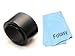 Fotasy 46mm Telephoto Lens Hood, 46mm Lens Hood for Olympus ED 60mm F2.8 Macro Lens, 46mm Lens Hood for 90mm/105/135mm/150mm/200mm Telephoto Lenses, Screw-in Design