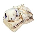 Cloud b Baby Lavender Lab with 3 Spill Cloths - Natural