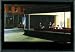 Edward Hopper Poster und Kunststoff-Rahmen - Nighthawks I (91 x 61cm)