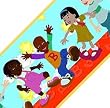 Lil' Bill - Kids Room - Wall Paper Border