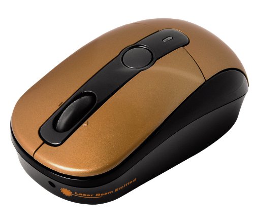 Hama Presenter M920 optische Notebook Maus schnurlos bronze (Laserpointer) Preisvergleich