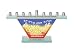 Colored Jerusalem Menorah