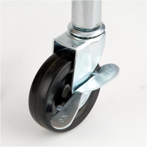 Cover image : ルミナス25mm ストッパー付ゴムキャスター 高さ10cmタイプ 25CS075R 1個