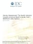 Vendor Assessment: The Health Industry Insights eClinical Buyer's Guide, Part 1, Electronic Data Capture