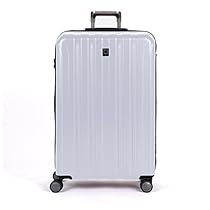 Delsey Luggage Helium Titanium 29 Inch EXP Spinner Trolley (One size, Silver)
