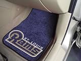 St. Louis Rams Printed Carpet Car Mat 2 Piece Set