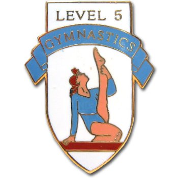 Buy Ladies Level 5 Gymnastics Pin.