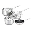 Tefal By Jamie Oliver Professional Series Stainless Steel Copper Heart Set, 4 Piece