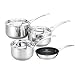 Tefal By Jamie Oliver Professional Series Stainless Steel Copper Heart Set, 4 Piece