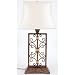 Iron Scroll Table Lamp (Set 2)