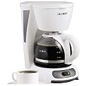 Mr. Coffee TF4 4-Cup Switch Coffeemaker, White