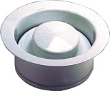 Waste King 3152 3-Bolt Mount Sink Flange and Stopper, White