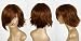 Cosplayland C409 - Final Fantasy Yuna 30cm brown flip out as really Human Hair Wig
