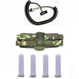 Buy Paintball Pack Camo 4+1 Harness Tubes & Coiled Remote