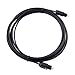 Abacus24-7 OPTICAL TOSLINK DIGITAL FIBER OPTIC AUDIO CABLE-12 feet