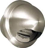ナスタ(NASTA) 自然換気用丸型フード付ガラリ 150 KS150SHGAMI