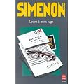 Lettre � mon juge