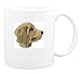 Mug with face, hound, pet, dog