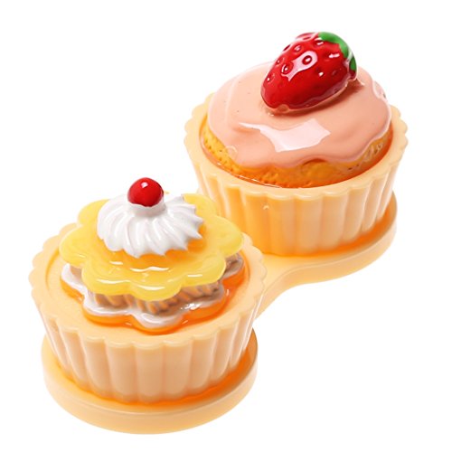 Lovely Cute Cartoon Travel Contact Lens Case Box Kit Holder