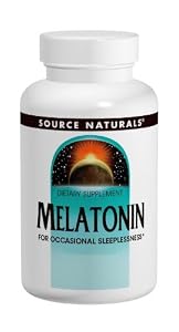 Source Naturals Melatonin 2.5mg, Peppermint, 120 Tablets