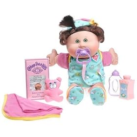 Cabbage Patch Kids Babies - Caucasian Girl Brunette Hair by Play Along