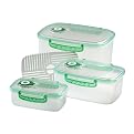 Fresh Vac 6-pc. Rectangle Container Set with Crisper