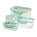 Fresh Vac 6-pc. Rectangle Container Set with Crisper