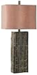 Kenroy Home Ripple Slate Table Lamp