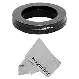 T Lens Mount Ring Adapter for Sony Alpha /Minolta AF Cameras Body + MagicFiber MicroFiber Cleaning Cloth