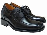 XN80011A - Height Increasing Elevator Shoes - Black - 3.25 Inches Taller