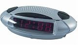Brio Digital Alarm Clock - 12 Hour LED Display - Snooze Control - PM indicator