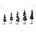 Woodland Scenics Conifer Green Pines 2 1/2