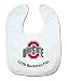 NCAA Ohio State Buckeyes White Snap Bib with Team Logo