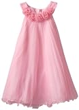 Bonnie Jean Girls 2-6X Mesh Dot Crystal Pleat Dress