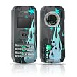 Rockstar Blue Design Protective Skin Decal Sticker for LG enV VX9900 Cell Phone