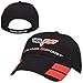 C6 Corvette Grand Sport Black Hat with Red Hash Marks