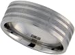 Stainless Steel 3/8 in. (9 mm) Comfort Fit Flat Band