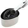 Norpro Stainless Steel 5 Piece Measuring Cup Set