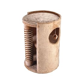 Cat Scratching Post, Cat Scratcher Activity Centre - Hide Out 58cm