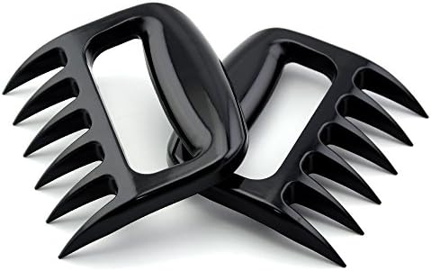 Dr Butler Bear Claw Meat Claw (Set of 2) - Meat Handling &amp; Shredding Claws for Pulled Beef, Pork, Chicken, Turkey - Pork Puller For Meat smoker &amp; Barbecue tool