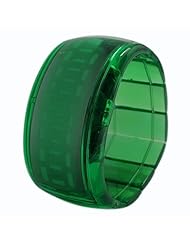 Glow Bracelet Binary LED Digital Wrist Watch Green