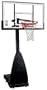 Spalding 68454 Portable Basketball System - 54" Glass Backboard