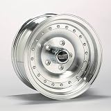 American Racing ARE-615865: Wheel, Outlaw I, Aluminum, Natural, 15 in. x 8 in., 5 x 4.5 in. Bolt Circle, 3.75 in. Backspace, Each