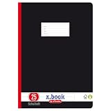 Produkt-Bild: Herlitz 331215 Schulheft A4, liniert mit Rand, Lineatur 25, 20 Blatt, schwarz 10er Packung