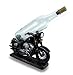 DWK Vintage Black Motorcycle Decorative Tabletop Wine Bottle Holder | Unique Gifts for Mechanics and Gift for Wine Drinkers | Housewarming Gifts - 12