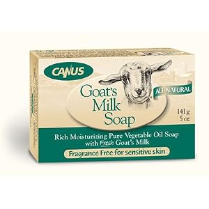 Canus Goats Milk Fragrance Free Goat\’s Milk Soap